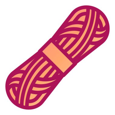 Örgü modern simge vektör çizimi 