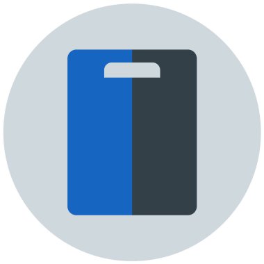 Pil. Web simgesi basit illüstrasyon