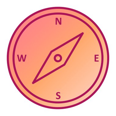 Pusula simgesi vektör resimlemesi