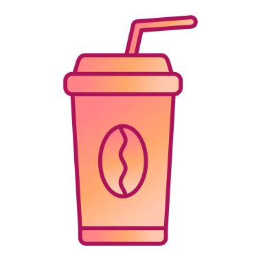 Kahve fincanı ikonu. Beyaz arkaplanda izole edilmiş web tasarımı için ana hatlı içecek vektör simgeleri