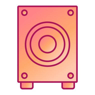 ses sistemi simge vektör çizim