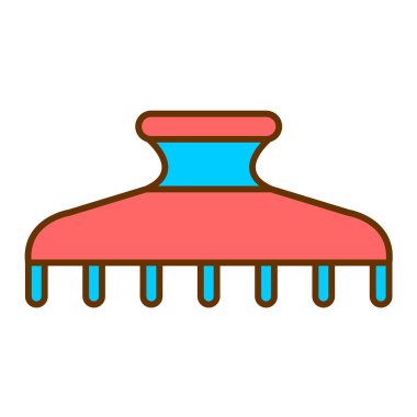 Tek izole nesne simgesinin vektör illüstrasyonu