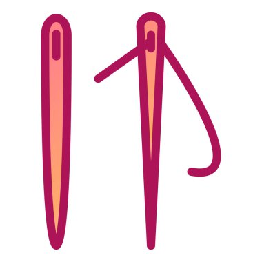 Modern simge vektör illüstrasyonu dikiliyor 