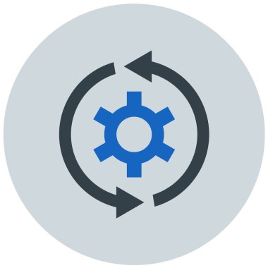 Ayarlama. Web simgesi basit illüstrasyon