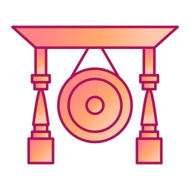 Askeri bıçak ikonu. vektör illüstrasyonu