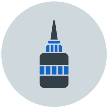 Yapıştırıcı. Web simgesi basit illüstrasyon