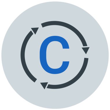 Simge vektör illüstrasyonunu tazele