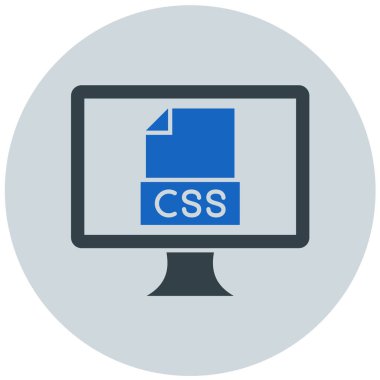 dosya biçimi simgesi, vektör illüstrasyonu