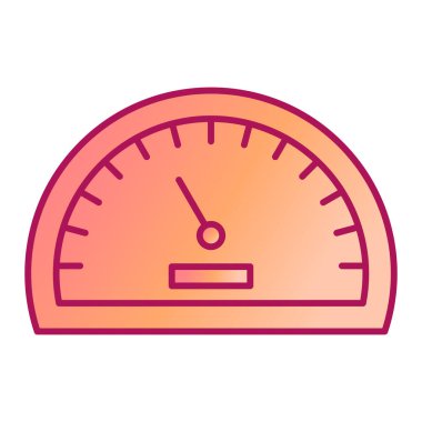 speedometr modern simge vektör çizimi