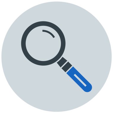 Ara. Web simgesi basit illüstrasyon