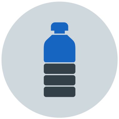 Şişe. Web simgesi basit illüstrasyon