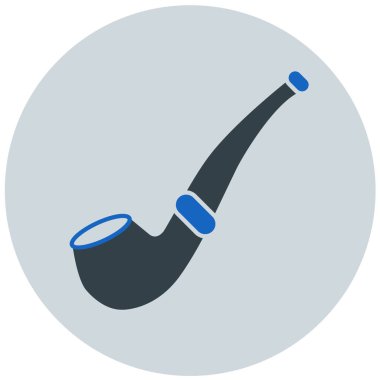 Boru. Web simgesi basit tasarım