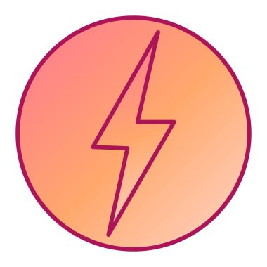 güç hattı vektör simgesi