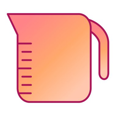 Sürahi. Web simgesi basit tasarım