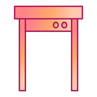 tablo simgesi, vektör illüstrasyonu