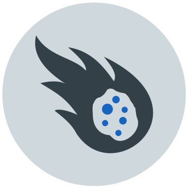 yiyecek vektörü kabartması düz simge