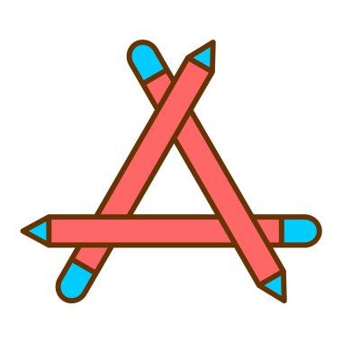 okul ikonu vektör illüstrasyon tasarımı