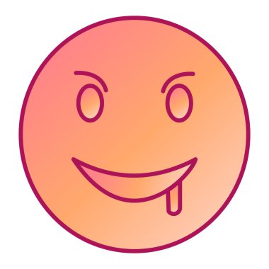 Mutlu yüz simgesi vektör illüstrasyonuName