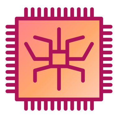 Böcek. Web simgesi basit illüstrasyon