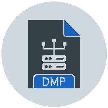 dosya biçimi simgesi, vektör illüstrasyonu