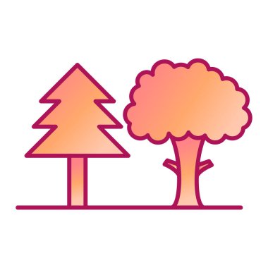 doğa modern ikon vektör illüstrasyonu 