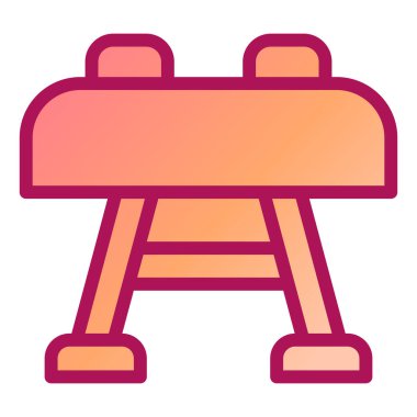 okul ikonu vektör illüstrasyonu 