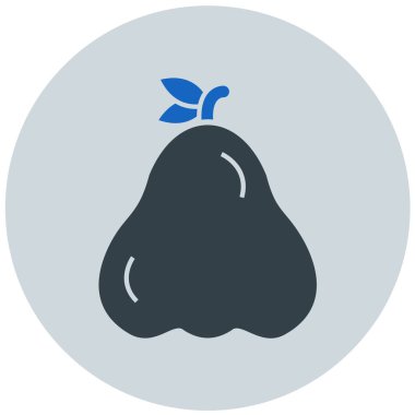 meyve Web simgesi vektör illüstrasyonu 