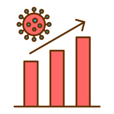 iş büyümesi grafik ikonu vektör illüstrasyon tasarımı