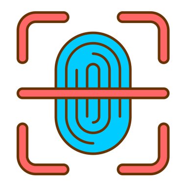 Bir mıknatıs simgesinin vektör çizimi