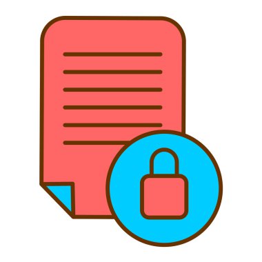 Güvenlik sistemi. Basit resimleme