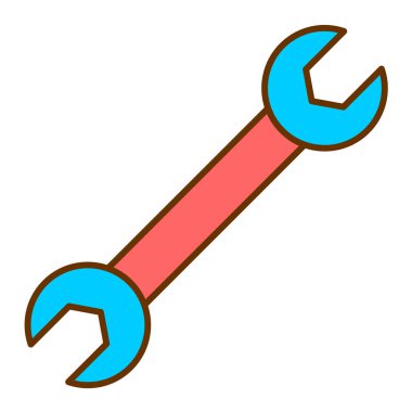 araba servisi modern simge vektör illüstrasyonu