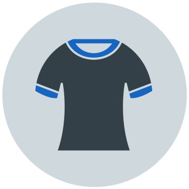 t-shirt vektör simgesi