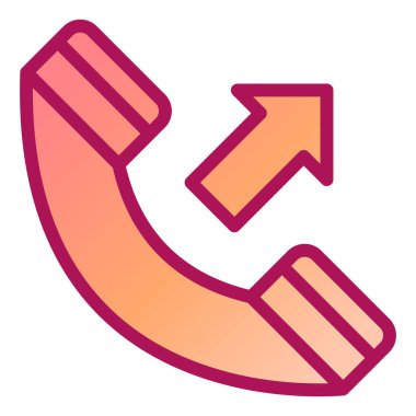 - Telefon. Web simgesi basit illüstrasyon