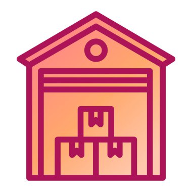 dağıtım vektörü renk simgesi