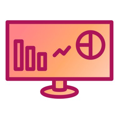 veri analizi. Web simgesi