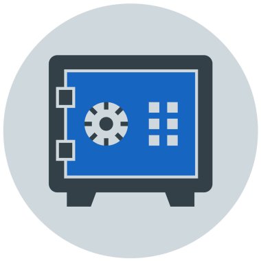 Dolap. Web simgesi basit illüstrasyon