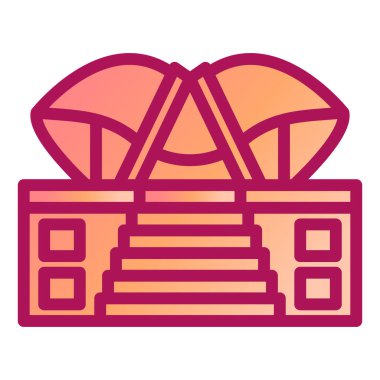 Modern simge vektör illüstrasyonu oluşturuluyor 