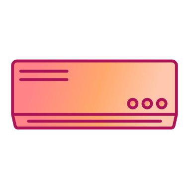 Klima ikonu. Web için mikrodalga fırın vektör simgelerinin özeti