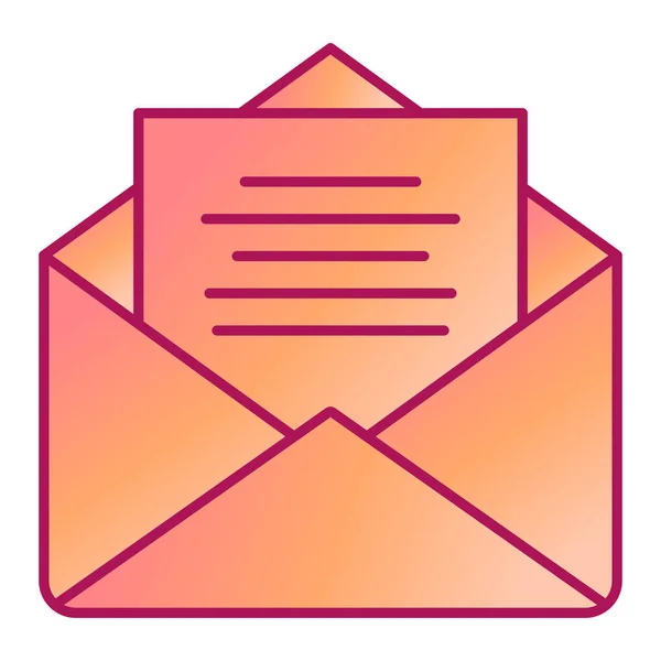 Umschlag Mail Icon Vektor Illustration — Stockvektor