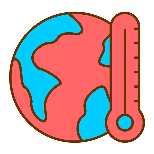 Vector Illustration Planet Icon — Stock Vector