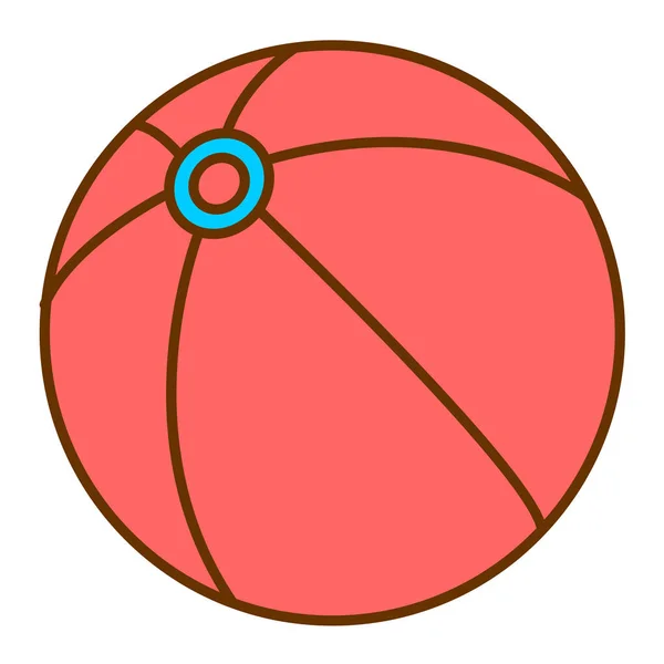 球图标矢量图解 — 图库矢量图片