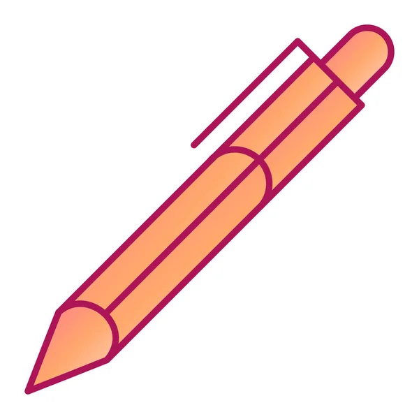 Stift Symbol Vektor Abbildung Einfaches Design — Stockvektor