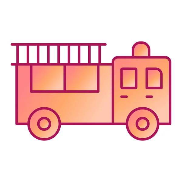 Bus Icon Vektor Illustration — Stockvektor