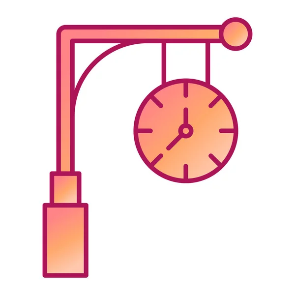 Годинник Сучасна Іконка Векторна Ілюстрація — стоковий вектор