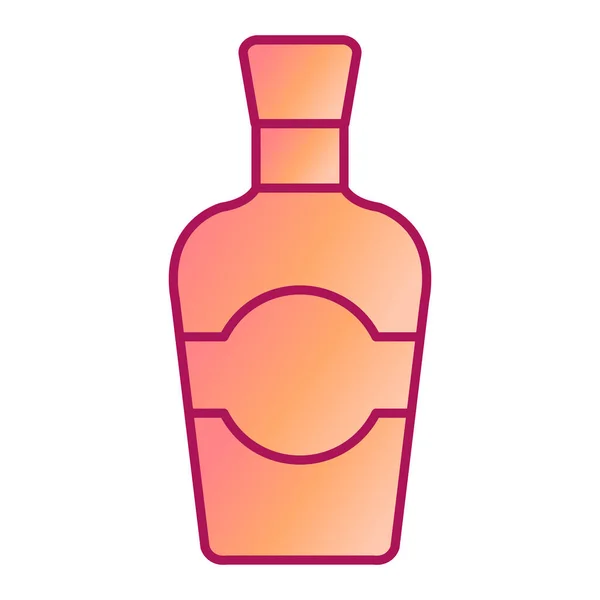 Bottle Modern Icon Vector Illustration — стоковый вектор