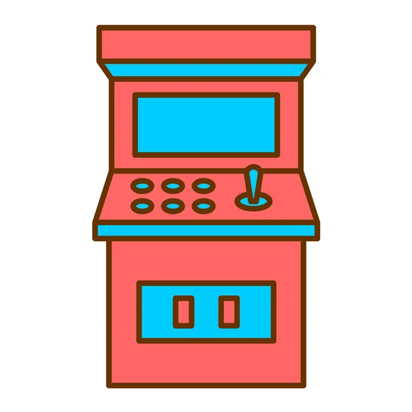 Game Console Modern Icon Vector Illustration — Stock Vector
