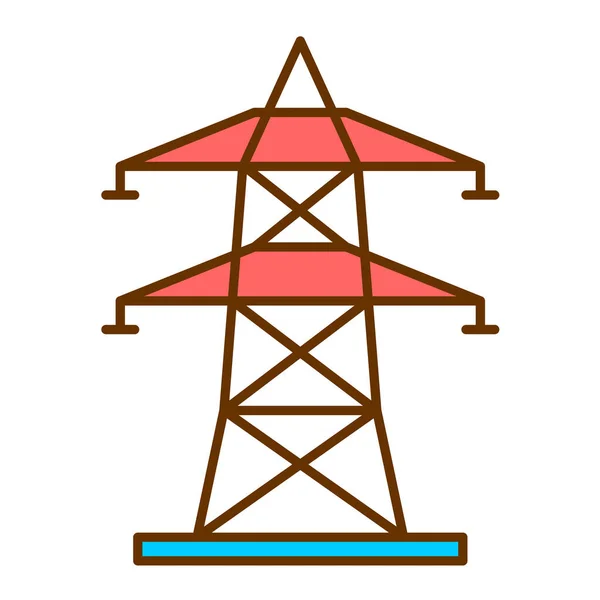 Línea Energía Moderna Icono Vector Ilustración — Archivo Imágenes Vectoriales