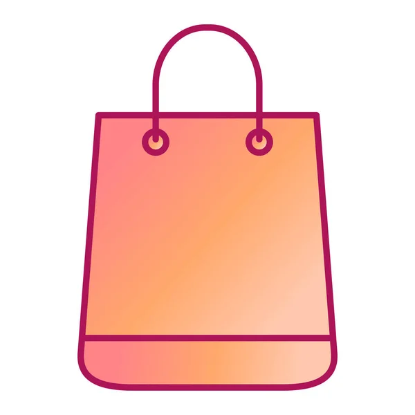 Shopping Sac Papier Vectoriel Illustration Design — Image vectorielle