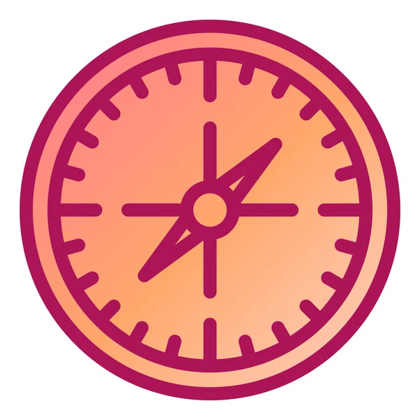 Kompass Ikon Vektor Illustration — Stock vektor