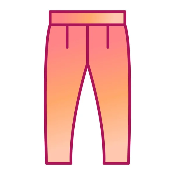 Pants Icon Simple Illustration Shorts Vector Icons Web — Stock Vector